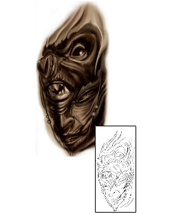 Evil Tattoo Mythology tattoo | BYF-00039