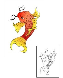 Sea Creature Tattoo Marine Life tattoo | BZF-00002