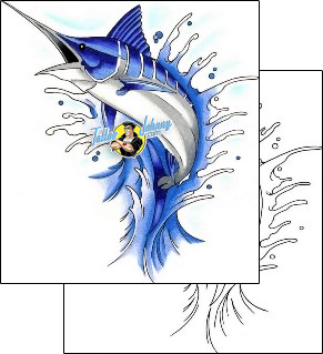 Fish Tattoo marine-life-fish-tattoos-clint-cummings-c2f-00081