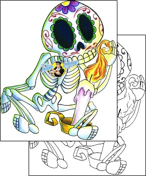 Mexican Tattoo ethnic-mexican-tattoos-carolyn-cadaver-caf-00025