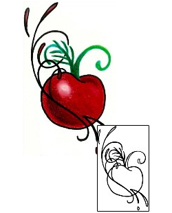 Cherry Tattoo For Women tattoo | CAF-00027