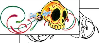 Skull Tattoo horror-skull-tattoos-carolyn-cadaver-caf-00050