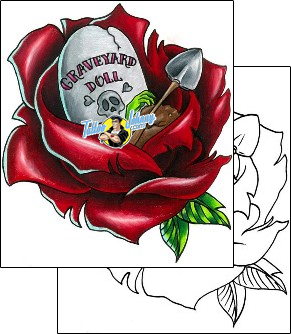 Zombie Tattoo rose-tattoos-carolyn-cadaver-caf-00052