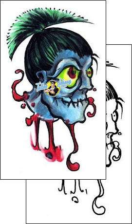 Horror Tattoo horror-tattoos-chris-barry-cbf-00009
