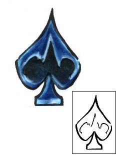 Card Tattoo Gambling tattoo | CBF-00032