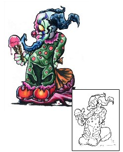 Clown Tattoo Horror tattoo | CBF-00048