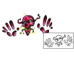 Evil Tattoo Horror tattoo | CBF-00051