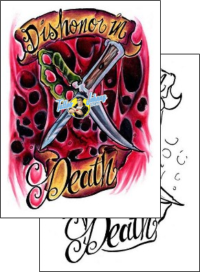 Dagger Tattoo horror-dagger-tattoos-chris-barry-cbf-00057