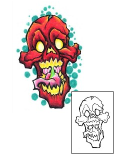Evil Tattoo Horror tattoo | CBF-00093