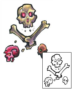 Scary Tattoo Horror tattoo | CBF-00095