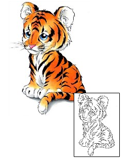 Tiger Tattoo Animal tattoo | CCF-00019