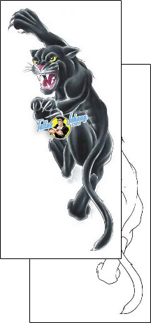 Panther Tattoo animal-panther-tattoos-cherry-creek-flash-ccf-00043