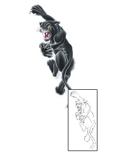 Panther Tattoo Animal tattoo | CCF-00043