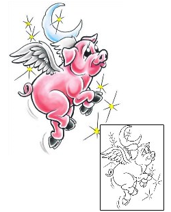 Pig Tattoo Tattoo Styles tattoo | CCF-00045