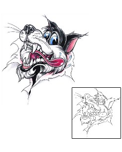 Cartoon Tattoo Tattoo Styles tattoo | CCF-00054