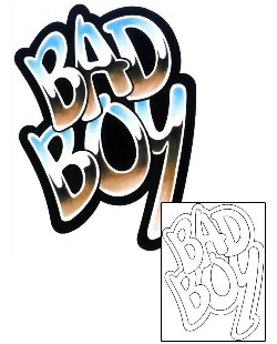 Picture of Bad Boy Tattoo