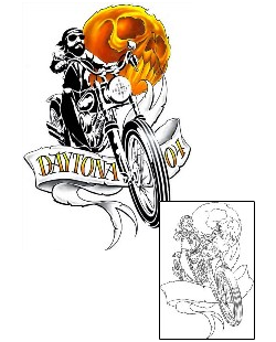 Banner Tattoo Miscellaneous tattoo | CCF-00075