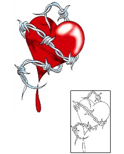 Heart Tattoo For Women tattoo | CCF-00083