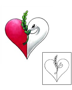 Heart Tattoo For Women tattoo | CCF-00104