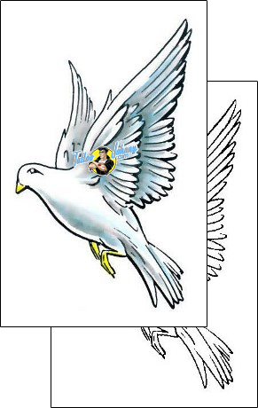 Dove Tattoo animal-dove-tattoos-cherry-creek-flash-ccf-00105