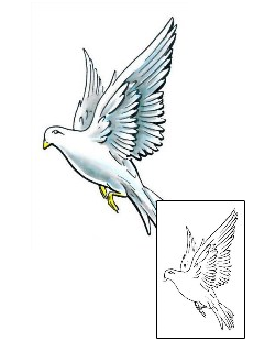 Dove Tattoo Animal tattoo | CCF-00105