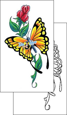 Butterfly Tattoo insects-butterfly-tattoos-cherry-creek-flash-ccf-00139
