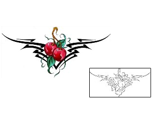 Cherry Tattoo For Women tattoo | CCF-00169