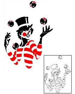 Clown Tattoo Mythology tattoo | CCF-00181