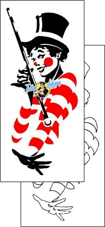 Clown Tattoo fantasy-clown-tattoos-cherry-creek-flash-ccf-00183