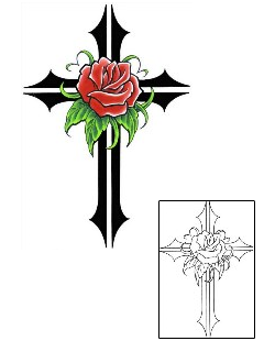 Rose Tattoo Plant Life tattoo | CCF-00213