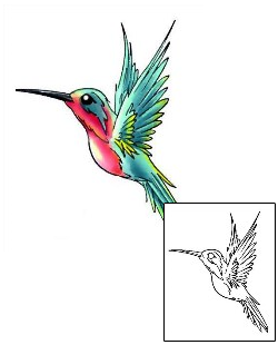 Hummingbird Tattoo Animal tattoo | CCF-00218