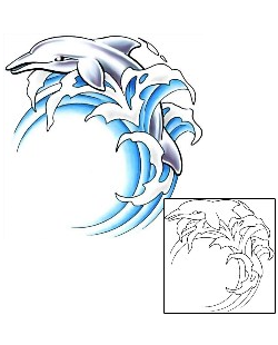 Marine Life Tattoo Specific Body Parts tattoo | CCF-00226