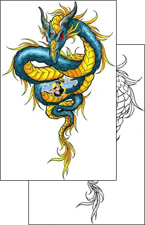 Dragon Tattoo fantasy-dragon-tattoos-cherry-creek-flash-ccf-00235