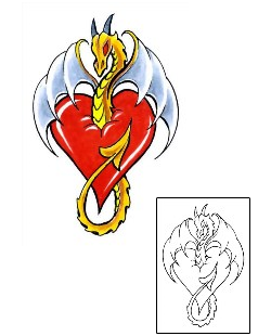 Heart Tattoo For Women tattoo | CCF-00245