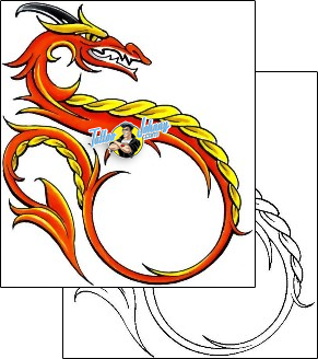 Dragon Tattoo fantasy-dragon-tattoos-cherry-creek-flash-ccf-00256