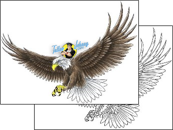 Eagle Tattoo animal-eagle-tattoos-cherry-creek-flash-ccf-00277