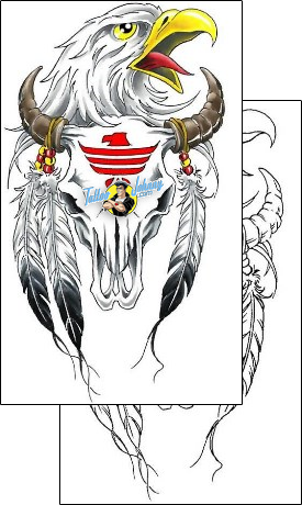 Eagle Tattoo animal-eagle-tattoos-cherry-creek-flash-ccf-00281