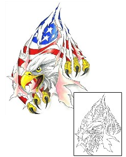 USA Tattoo Ethnic tattoo | CCF-00286