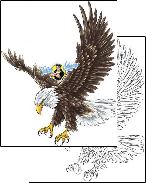 Eagle Tattoo animal-eagle-tattoos-cherry-creek-flash-ccf-00291