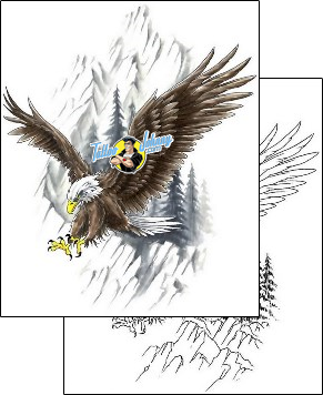 Eagle Tattoo animal-eagle-tattoos-cherry-creek-flash-ccf-00292