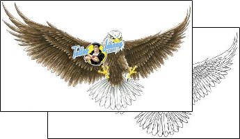 Eagle Tattoo animal-eagle-tattoos-cherry-creek-flash-ccf-00295