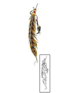 Feather Tattoo Miscellaneous tattoo | CCF-00329