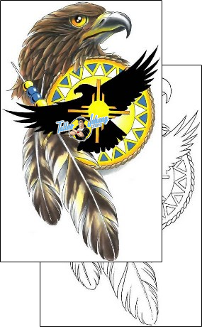Eagle Tattoo animal-eagle-tattoos-cherry-creek-flash-ccf-00338