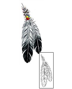 Feather Tattoo Miscellaneous tattoo | CCF-00345