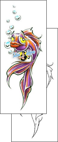 Fish Tattoo marine-life-fish-tattoos-cherry-creek-flash-ccf-00358