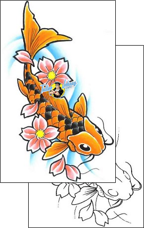 Fish Tattoo marine-life-fish-tattoos-cherry-creek-flash-ccf-00361
