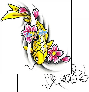 Fish Tattoo marine-life-fish-tattoos-cherry-creek-flash-ccf-00364