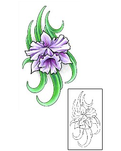 Orchid Tattoo CCF-00372