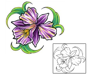 Orchid Tattoo CCF-00391