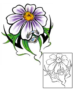 Daisy Tattoo Plant Life tattoo | CCF-00393